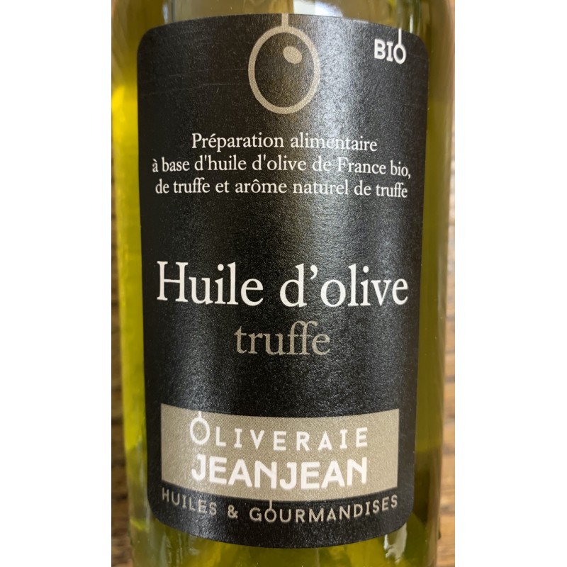 Huile d'olive BIO à la truffe du Gard 25cl